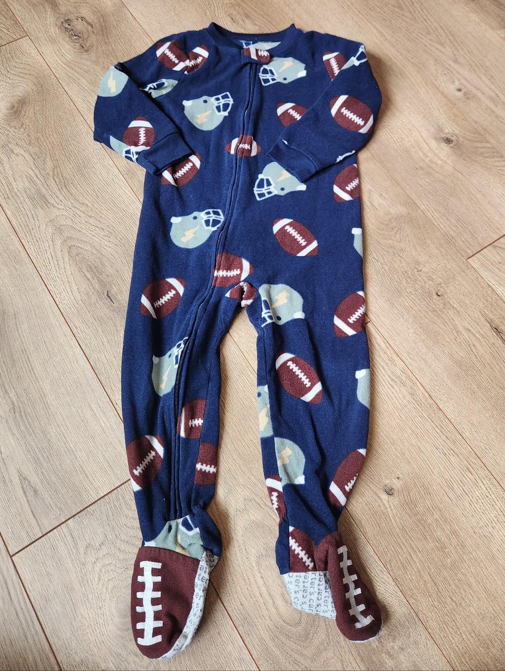 Carter's 3t Fleece Football Sleeper